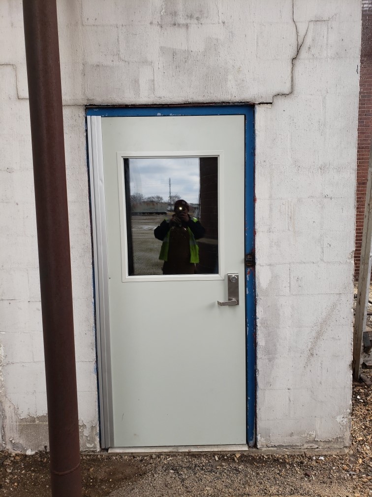 Commercial Entry Door Slab Replacement Commercial Installation Door